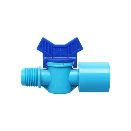 วาล์วสวมท่อ PVC เกลียวนอก TOWAI 3/4 นิ้วX1/2 นิ้ว แพ็ก 5 ชิ้น