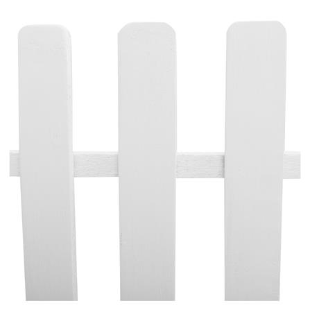 รั้วไม้เต็งตั้งพื้น ME LIVING GARTENE 100X60 ซม. สีขาว_3