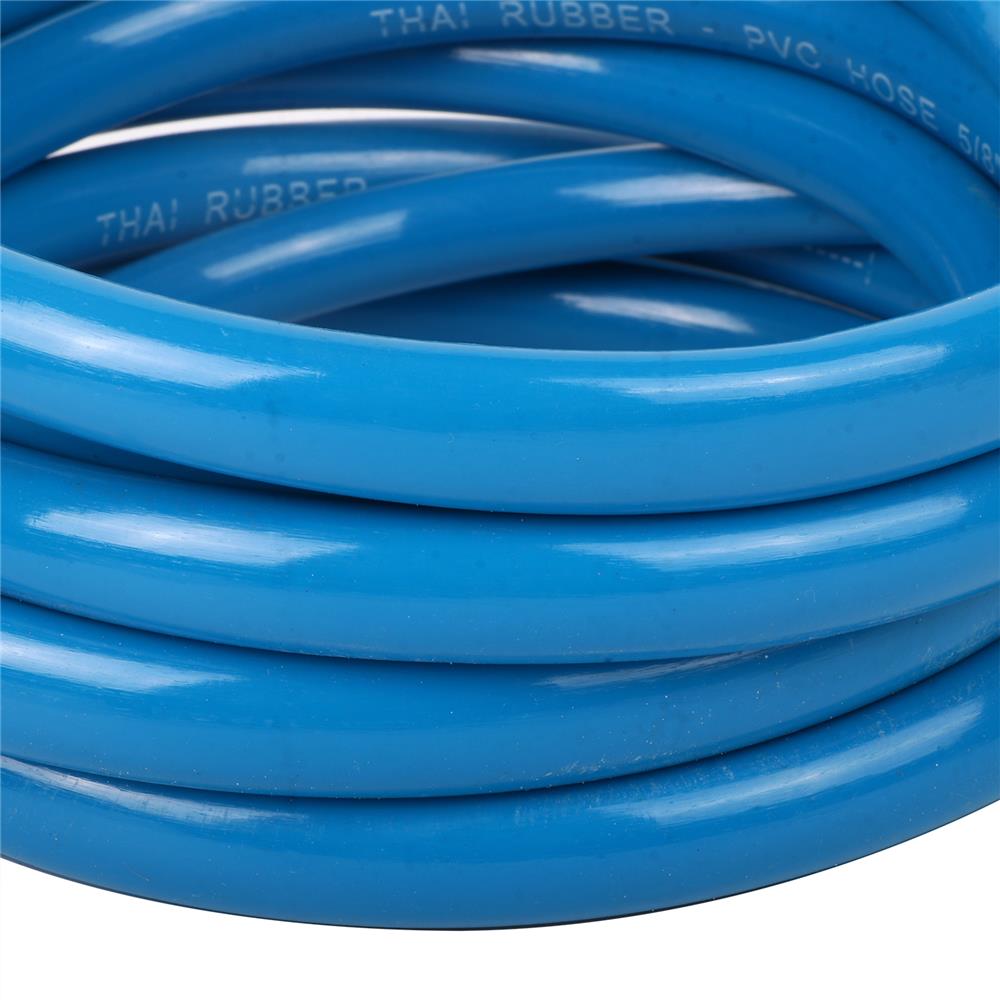สายยางเด้ง ท่อยางไทย 5/8 นิ้วX5 ม. สีฟ้า
