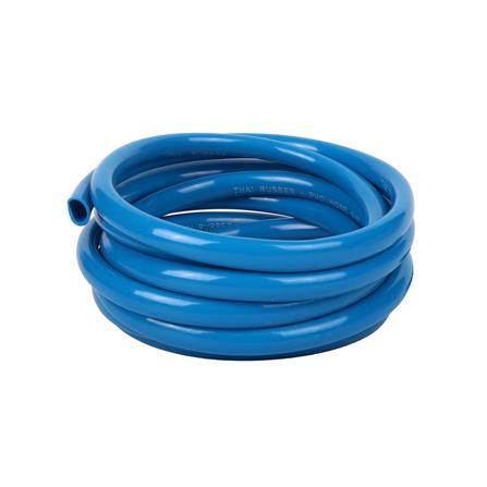 สายยางเด้ง ท่อยางไทย 5/8 นิ้วX5 ม. สีฟ้า