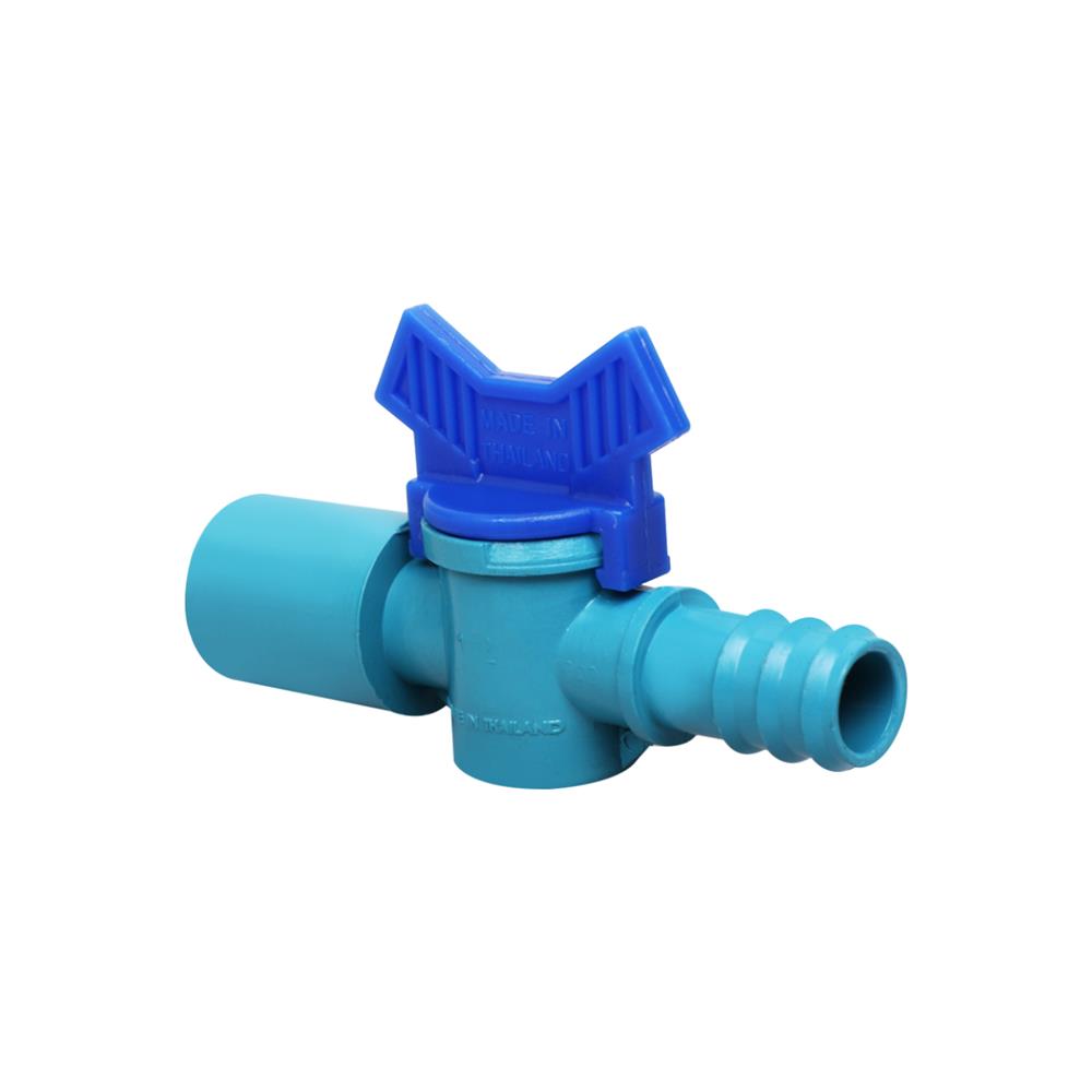 วาล์วสวมอุปกรณ์ PVC-PE TOWAI 3/4 นิ้วx20 มม. แพ็ก 5 ชิ้น