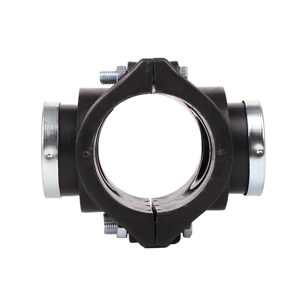 แคลมป์ท่อ PE-เกลียว 2 ด้าน TOWAI 75 มม.x1 1/2 นิ้ว