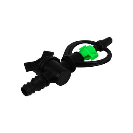 สปริงเกลอร์เหลี่ยมหมุน เกลียวนอก พร้อมวาล์ว PE 25 มม. TOWAI_1