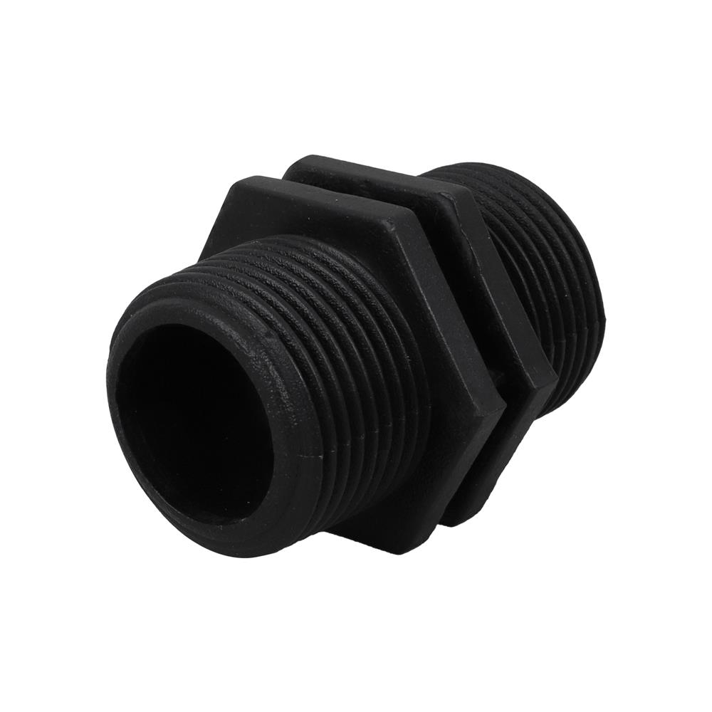 นิปเปิ้ล เกลียวนอก TOWAI 3/4 นิ้ว สีดำ แพ็ก 5 ชิ้น