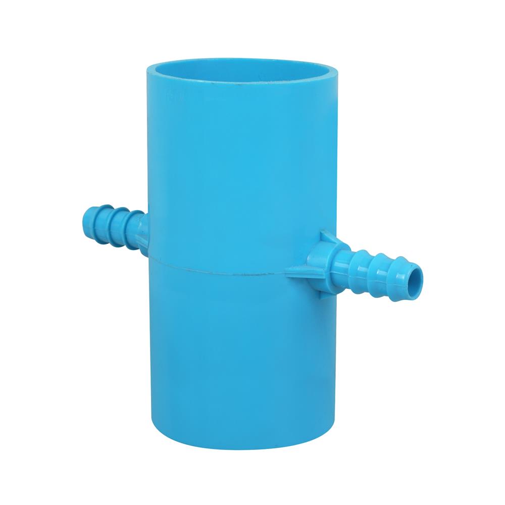 สี่ทางเกษตรลด PVC-PE TOWAI 2 นิ้วX16 มม. สีฟ้า