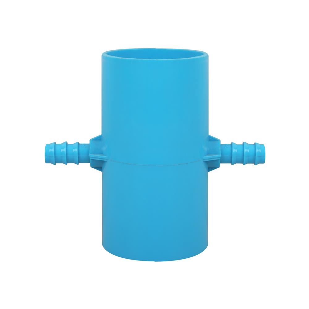 สี่ทางเกษตรลด PVC-PE TOWAI 2 นิ้วX16 มม. สีฟ้า