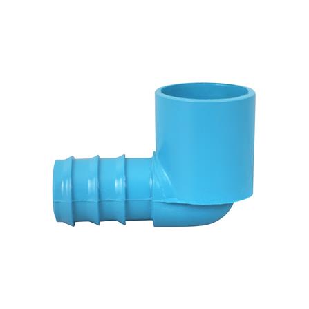 ข้องอสวมท่อ PVC-PE TOWAI 3/4 นิ้วX25 มม. สีฟ้า แพ็ก 5 ชิ้น_1