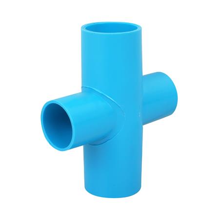 สี่ทางเกษตรลด PVC TOWAI 3/4 นิ้วX1/2 นิ้ว สีฟ้า_0