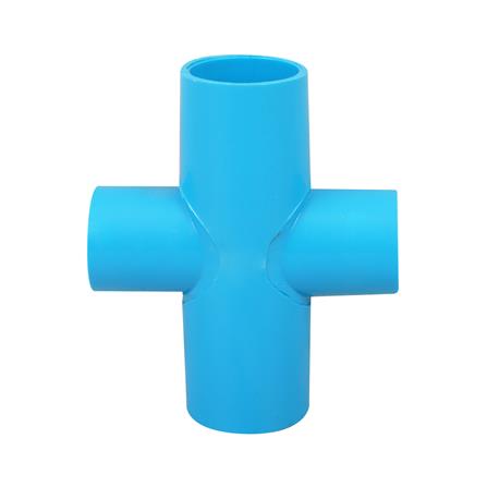 สี่ทางเกษตรลด PVC TOWAI 3/4 นิ้วX1/2 นิ้ว สีฟ้า_1