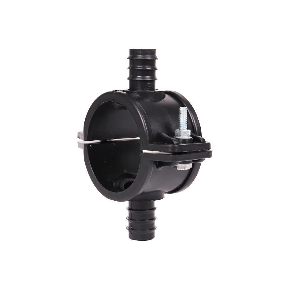 แคลมป์ท่อพีอี-เกลียว 2 ด้าน TOWAI 40 มม.X1 นิ้ว