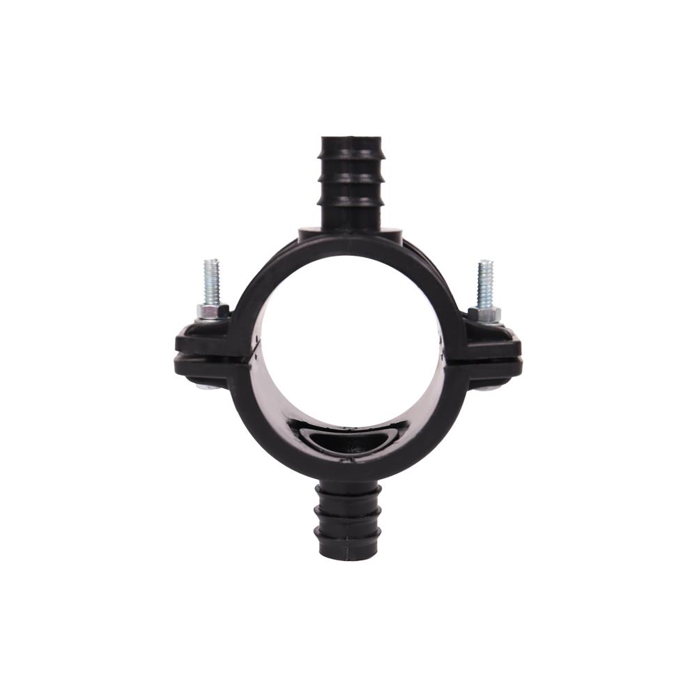 แคลมป์ท่อพีอี-เกลียว 2 ด้าน TOWAI 40 มม.X1 นิ้ว