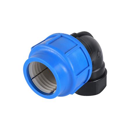 ข้องอสวมล็อก PE เกลียวใน TOWAI 50 มม.X1 1/2 นิ้ว สีดำ-น้ำเงิน_0