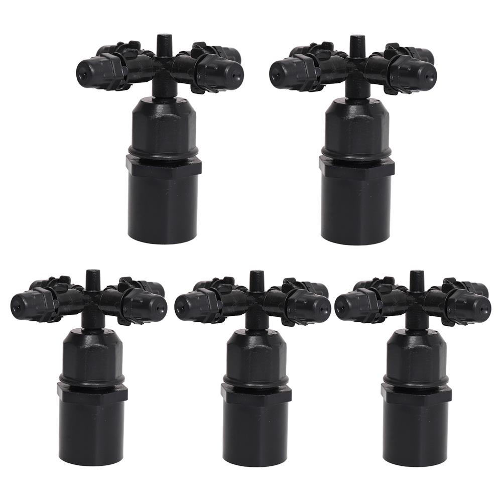 หัวพ่นหมอก 4 ทางฝาครอบ TOWAI แพ็ก 5 ชิ้น