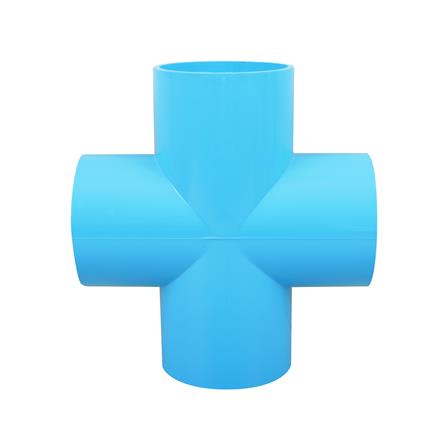 สี่ทางเกษตร PVC TOWAI 3 นิ้ว สีฟ้า_1