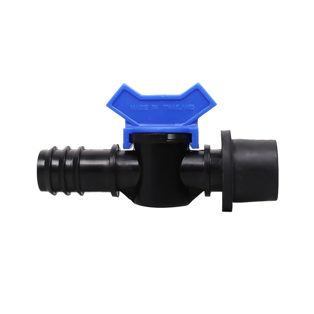 วาล์วหางปลา PE พร้อมข้อต่อยางเปอร์เมท TOWAI 25 มม. แพ็ก 5 ชิ้น