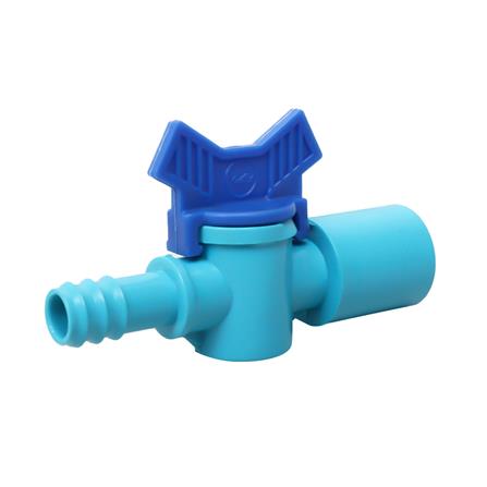 วาล์วสวมท่อ PVC-PE TOWAI 1/2 นิ้วx16 มม. แพ็ก 5 ชิ้น