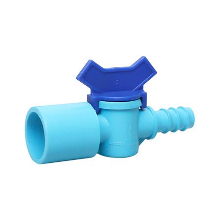 วาล์วสวมท่อ PVC-PE TOWAI 3/4 นิ้วx16 มม. แพ็ก 5 ชิ้น