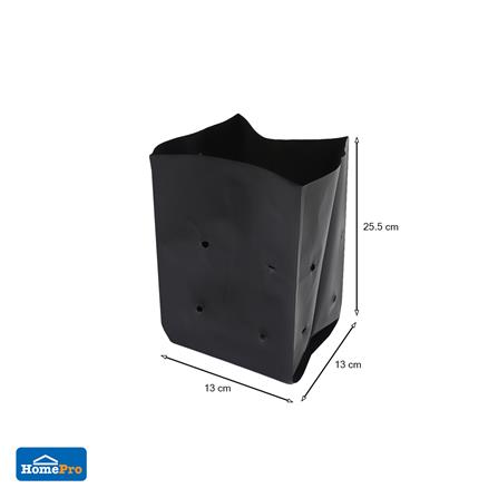 ถุงเพาะชำ SPRING 5x10 นิ้ว 1 กก. สีดำ_4