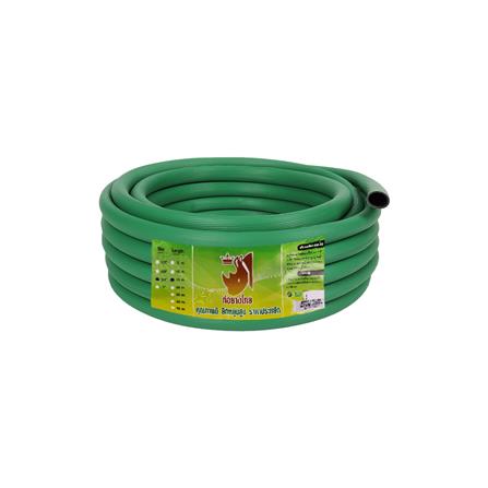 สายยางม้วน ท่อยางไทย 3/4 นิ้วX15 ม. สีเขียว_4