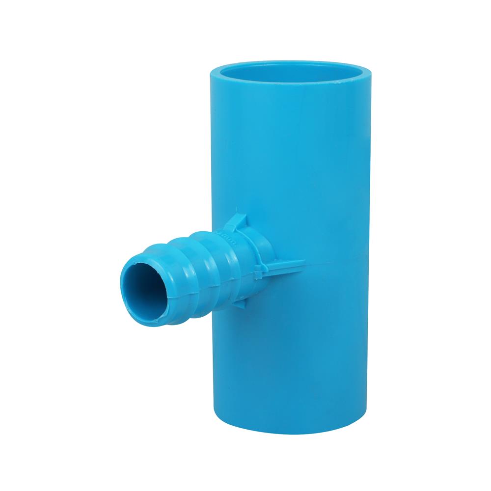 สามทางลดเกษตร PVC-PE TOWAI 1 นิ้วX20 มม. สีฟ้า