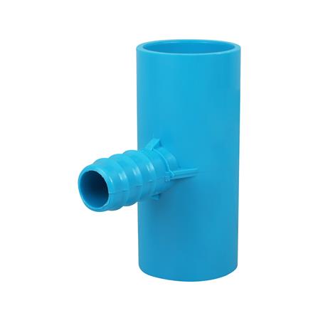 สามทางลดเกษตร PVC-PE TOWAI 1 นิ้วX20 มม. สีฟ้า