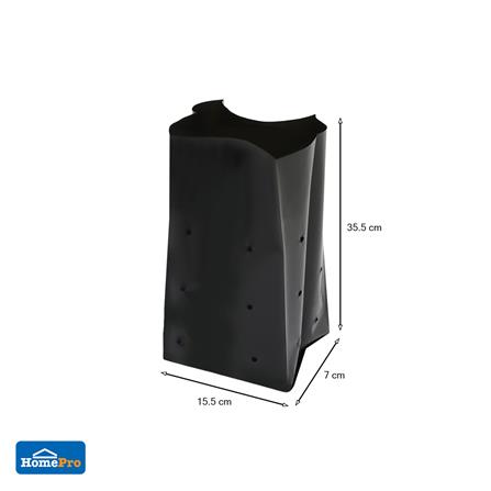 ถุงเพาะชำ SPRING 6x14 นิ้ว 1 กก. สีดำ_4