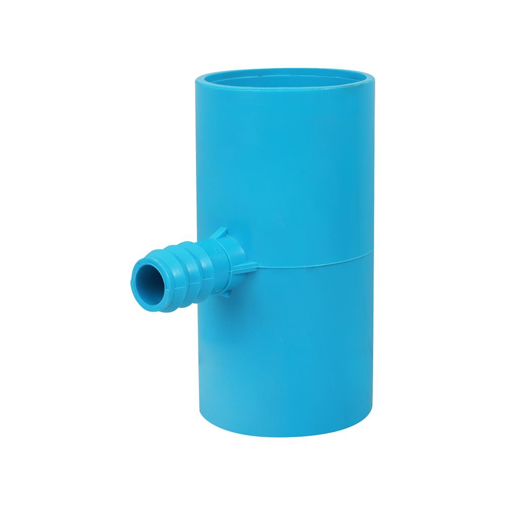 สามทางลดเกษตร PVC-PE TOWAI 2 นิ้วX25 มม. สีฟ้า