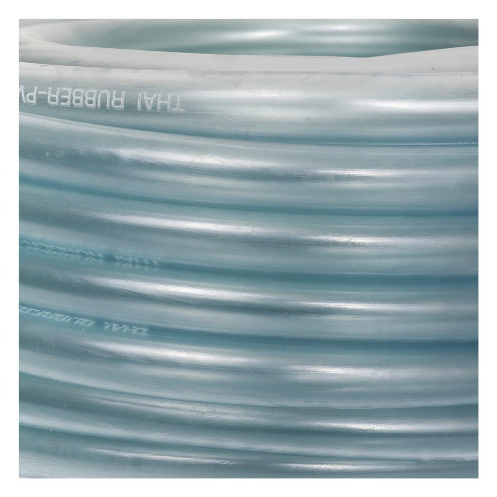 สายยางม้วน ท่อยางไทย 3/4 นิ้วX30 ม. สีใส