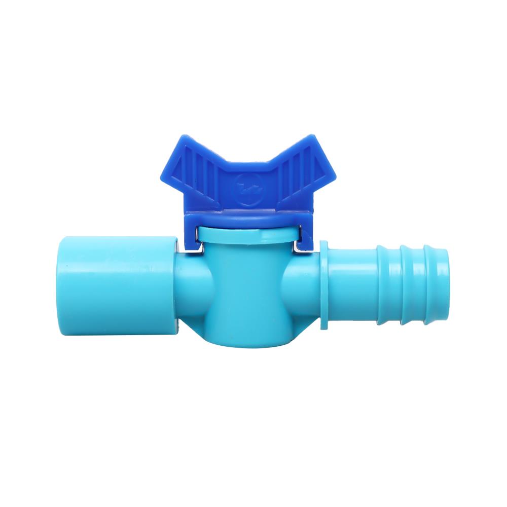 วาล์วสวมท่อ PVC-PE TOWAI 1/2 นิ้วx25 มม. แพ็ก 5 ชิ้น