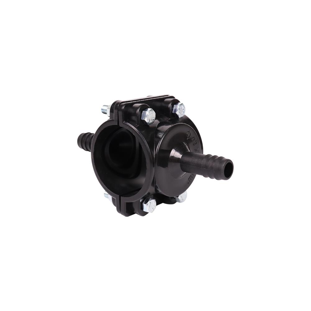 แคลมป์ท่อพีอี-พีอี 2 ด้าน TOWAI 63X20 มม.