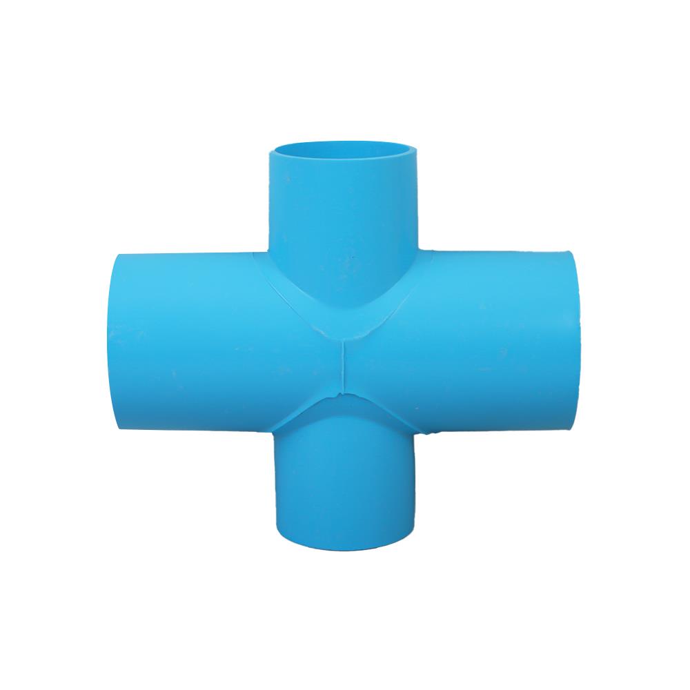 สี่ทางเกษตรลด PVC TOWAI 2 นิ้วX1 1/2 นิ้ว สีฟ้า