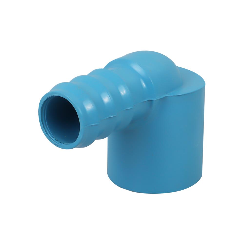 ข้องอสวมท่อ PVC-PE TOWAI 3/4 นิ้วX20 มม. สีฟ้า แพ็ก 5 ชิ้น