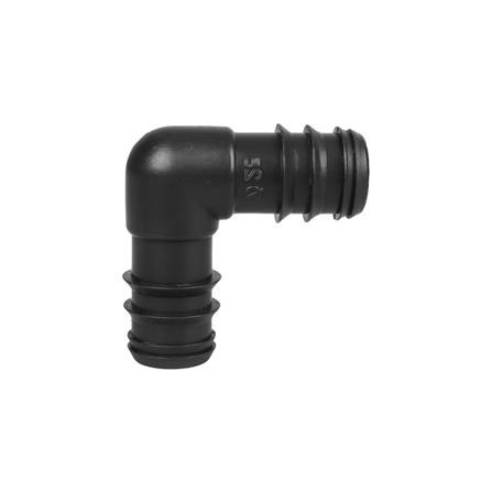 ข้องอ PE TOWAI 25X25 มม.สีดำ แพ็ก 10 ชิ้น_1