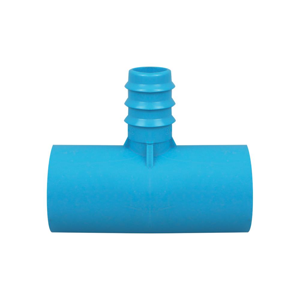 สามทางลดเกษตร PVC-PE TOWAI 1 นิ้วX25 มม. สีฟ้า