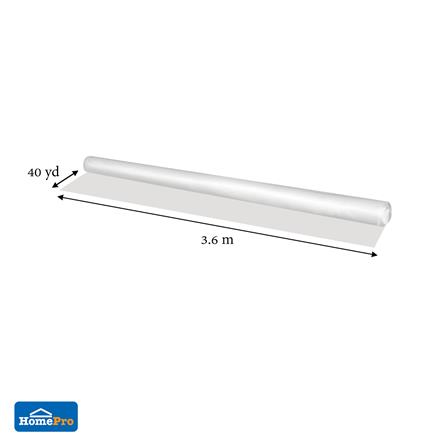 พลาสติกปูบ่อม้วน PE SPRING 0.08 มม. 3.6x40 หลา สีใส_3