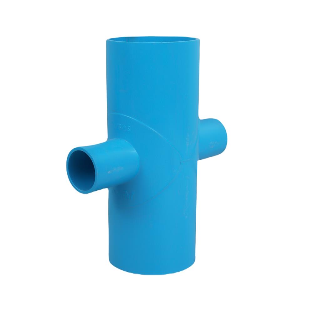 สี่ทางเกษตรลด PVC TOWAI 2 1/2 นิ้วX1 นิ้ว สีฟ้า