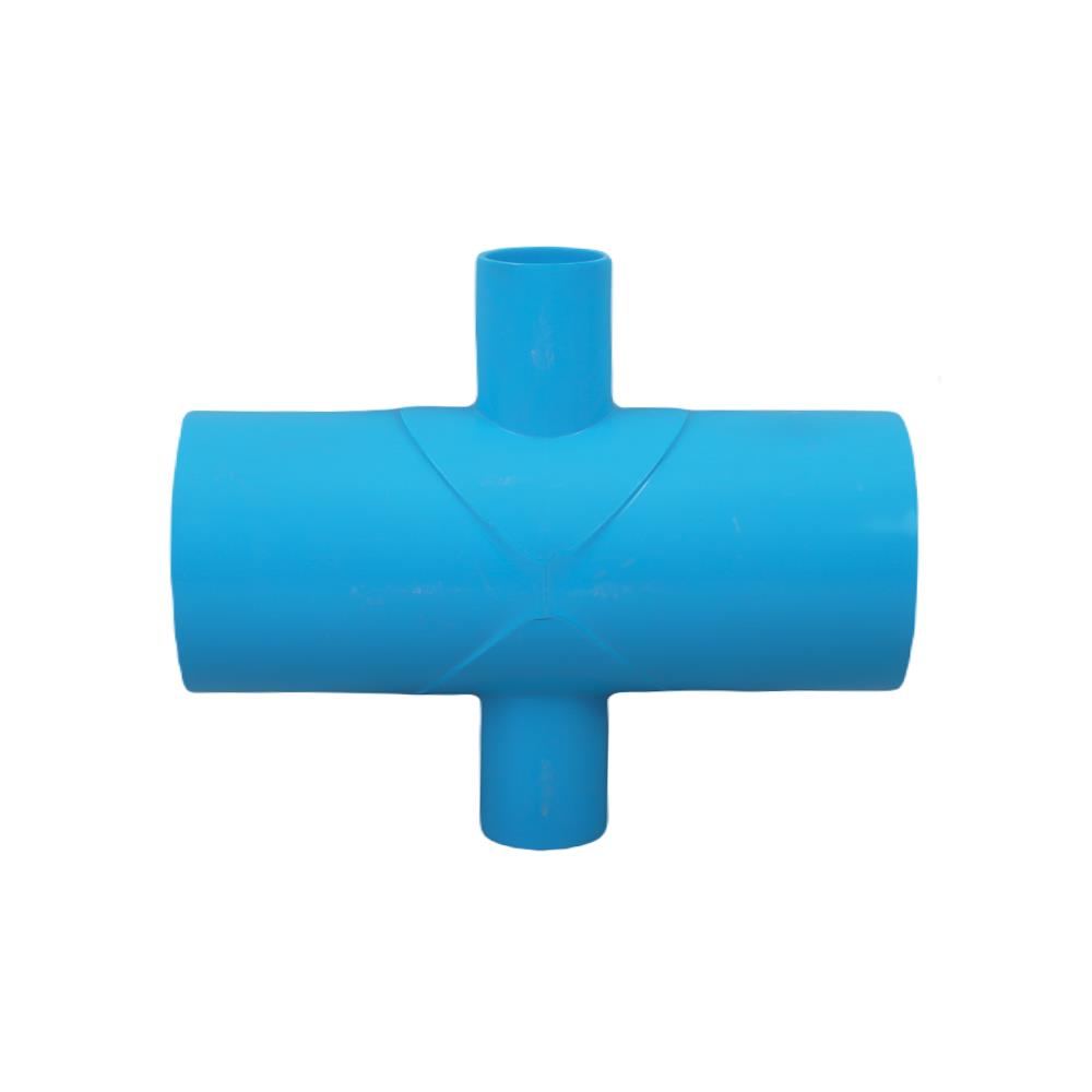 สี่ทางเกษตรลด PVC TOWAI 2 1/2 นิ้วX1 นิ้ว สีฟ้า