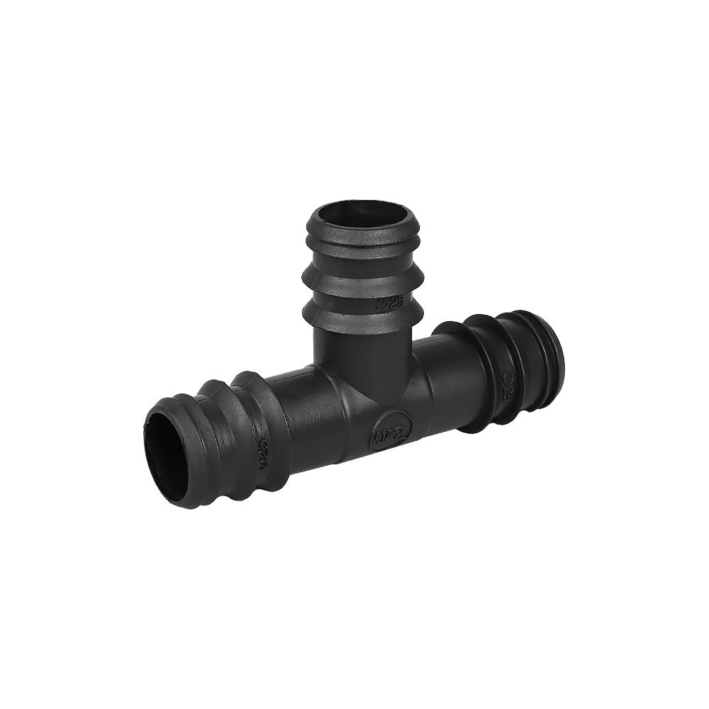 สามทาง PE TOWAI 25X25X25 มม. สีดำ แพ็ก 10 ชิ้น