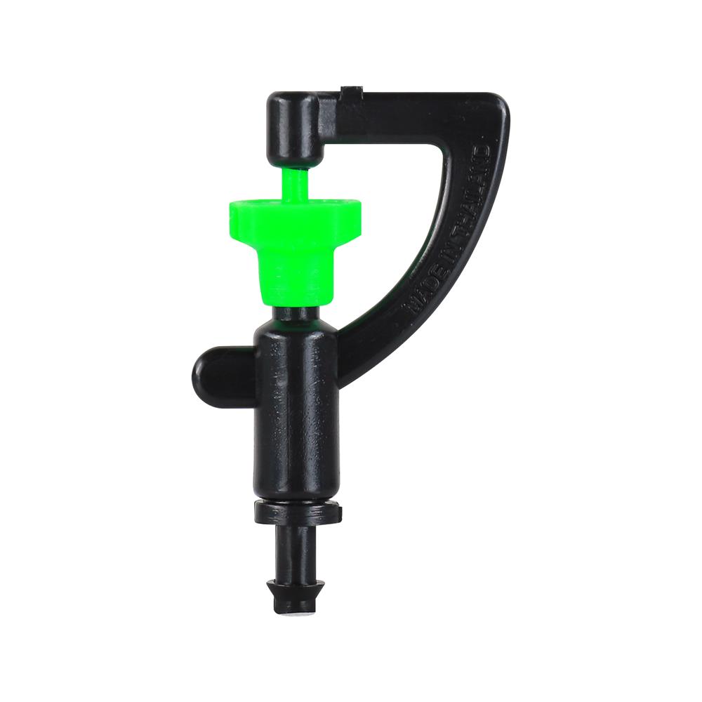 มินิสปริงเกอร์ใบ C เสียบท่อ PE TOWAI สีดำ แพ็ก 10 ชิ้น