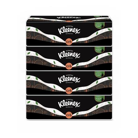 กระดาษเช็ดหน้า KLEENEX SCENTED x ERB 106 แผ่น แพ็ก 4