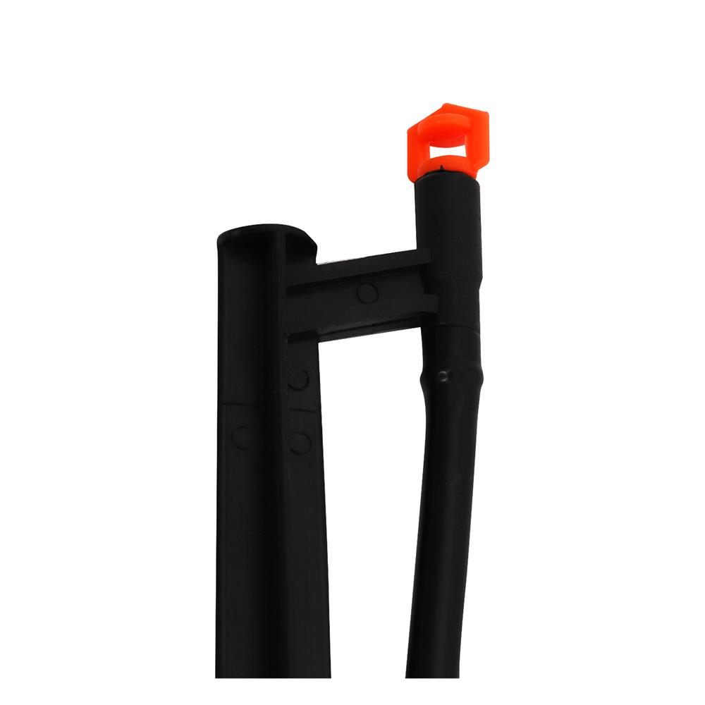 หัวฉีดสเปรย์ ปีกผีเสื้อเล็กพร้อมขาปัก TOWAI สีดำ