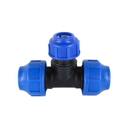 สามทางสวมล็อค PE TOWAI 25X20 มม. สีดำ_1