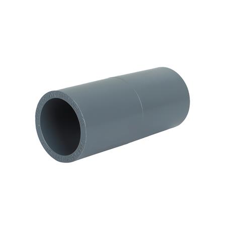 ข้อต่อตรง PVC SCG 1/2 นิ้ว สีเทา