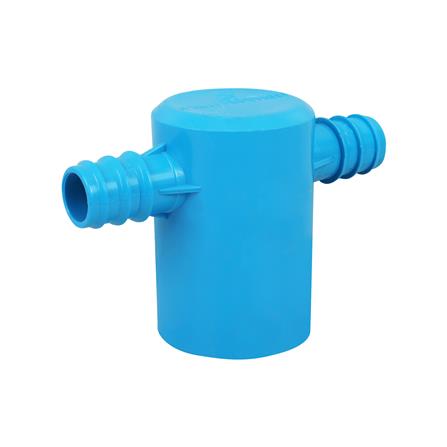 สามทางฝาครอบลดเกษตร PVC-PE TOWAI 1 1/2 นิ้ว x 25 มม. สีฟ้า_0