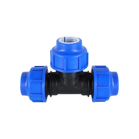 สามทางสวมล็อค PE TOWAI 32 มม. สีดำ_1