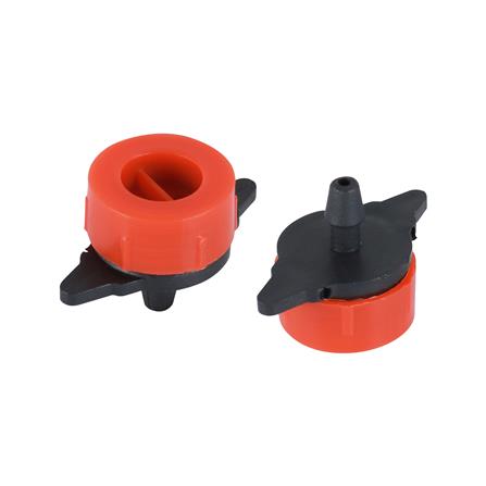 น้ำหยดจานบินปรับได้ TOWAI สีส้ม/ดำ แพ็ก 50 ชิ้น