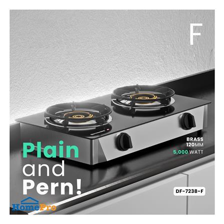 เตาแก๊สตั้งโต๊ะ 2 หัวแก๊ส DYNA HOME DF-7238-F_4