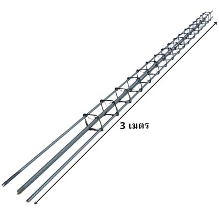 เสาสำเร็จรูป 4 เส้น 12 มม. (ปลอก 15x15 ซม.) 9D ยาว 3 เมตร_1