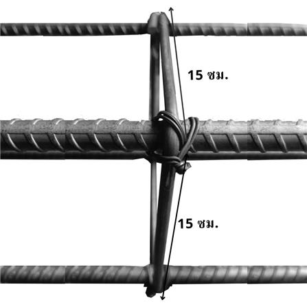 เสาสำเร็จรูป 4 เส้น 12 มม. (ปลอก 15x15 ซม.) 9D ยาว 5 เมตร_2