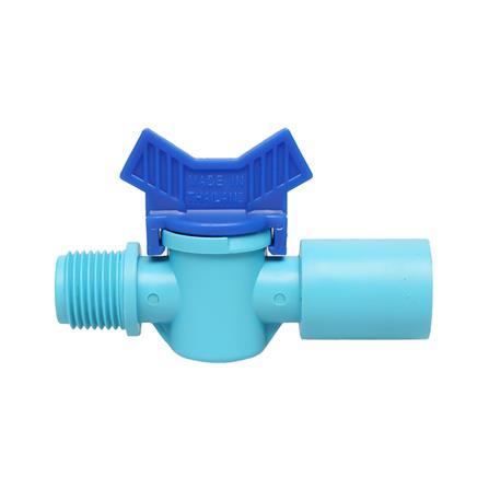 วาล์วสวมท่อ PVC เกลียวนอก TOWAI 1/2 นิ้ว แพ็ก 5 ชิ้น_1